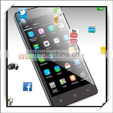 New 5.0 Inch Low Price China Mobile Phone MTK6582 Quad-core Android 4.4 Bar Smart Mobile Phone Black