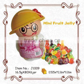 Saving Pot Jar Fruit Pudding Jelly & Pudding Type Assorted Flavours Mini Candied Fruit Jelly photo-2