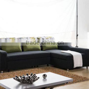 Multifunctional Fabric Corner Sofa Bed With Storage for Wholesales