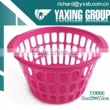 YXW806 ROUND LAUNDRY BASKET,COLORFUL BASKET FOR DIRTY CLOTHES,MINI LAUNDRY BASKET