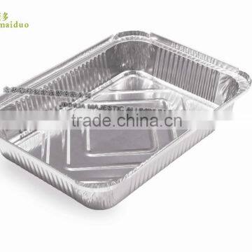 Kitchen Used Disposable Aluminum Foil Oblong Bake Serve Tray