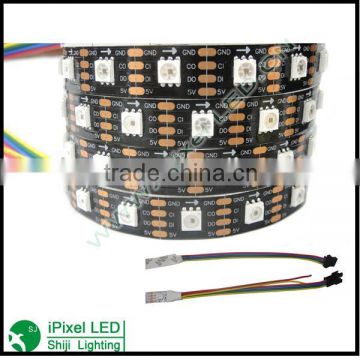 Waterproof 60led/m Rgb Pixel Led Strip 5050 smd Apa102 5v,CI,DI,GND