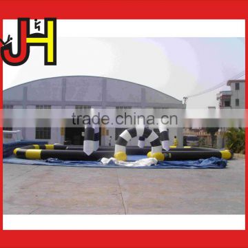 HI CE Inflatable Zorb Ball Racing Track, Inflatable Tumble Track For Sale