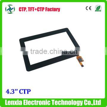 Standard or Custom I2C Interface 4.3 Inch Touch Screen Panel photo-2