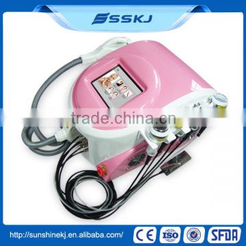 Imported lamp 6 in 1 elight ipl cavitation vacuum rf acne treatment machine