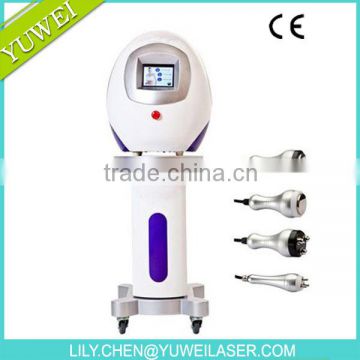 Body Cavitation Machine Yuwei YWC-2 Vacuum Skin Care Rf Cavitation Ultrasound Machine