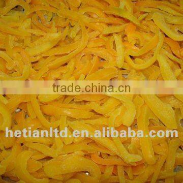 IQF diced orange bell pepper