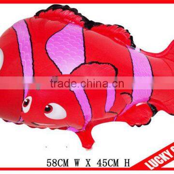 helium fish balloon toy for kids or pomotion