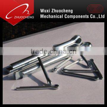 galvanized and stainless steel A2 hardened spring cotter pins hair pin