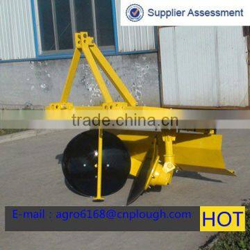 Disc ridger for walking tractor