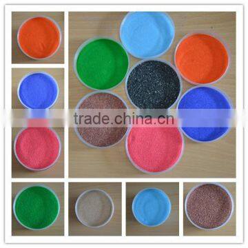 High Quality Fine Grade Dye Color Sand for Construction/Decoration Use