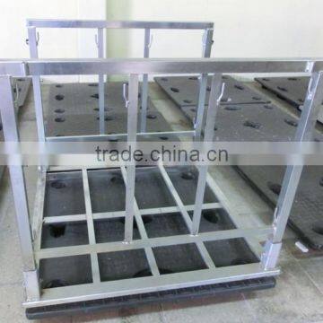 Square tubular metal frame