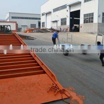 mobile hydraulic container loading ramps