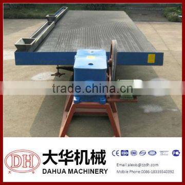 6s gold shaking table for iron ore in mineral processing