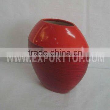 Attractive pressed bamboo flower vase (skype: July.etop)