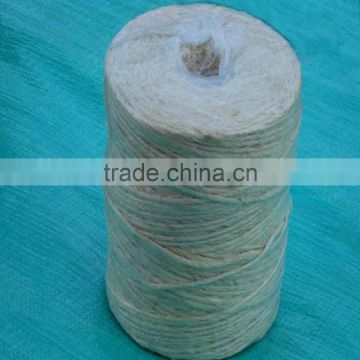 1ply 600m/kg sisal yarn with natural color