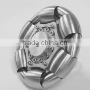 100mm stainless steel rollers omni wheel for ball balance ballbot 14183