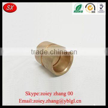 China Manufacture CNC Turned Small Tolerance Brass Sleeve Bushing photo-6