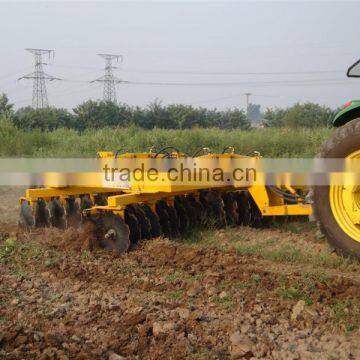 Professional wing folded heavy duty disc harrow made in China