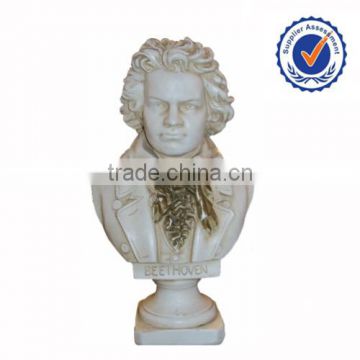 Wholesale Figurine Decorative Beethoven Resin Bust