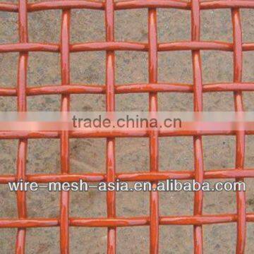 crimped wire mesh with hooks