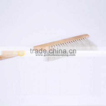 Double Row White Horse Hair Bee Brush photo-2