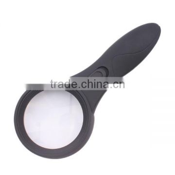 2014 New Magnifying Glass with 6 LED Lights 4X Adjustable Magnifier