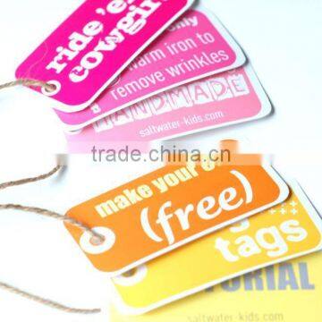 china pvc plastic hang tag printing