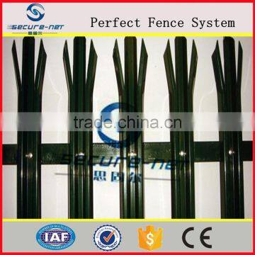 Cheap Wrought Iron Spear Top Steel Security Palisade Fence Panel photo-3