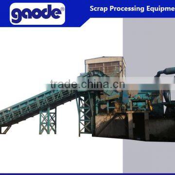 10-30T production used mobile scrap metal shredder