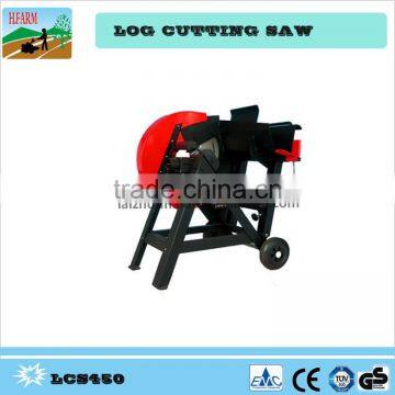 Circular table saw with big cutting diameter