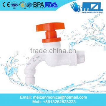 MZL PP Plastic Bibcock Faucet Water Tap with Nozzle