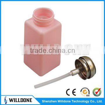 Pink ESD Plastic Dispenser Bottle photo-2