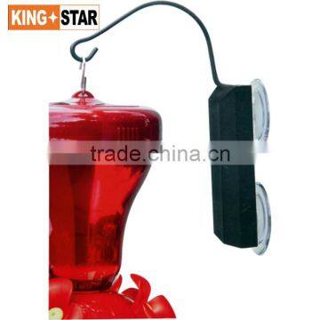 Heavy-duty Glass Bird Feeder with Suction Cup