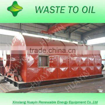 10 tons' waste tyre pyrolysis machine to make crude oil