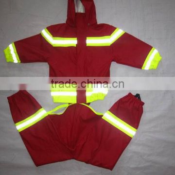 children pvc/pu eva rain coat