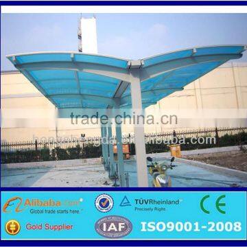 Flat Pack Low Cost High Quality Prefab Metal Carport for Cars photo-2