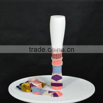 White Female Hosiery Leg Form Knee High Foot Mannequin Display For Sale photo-2