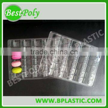 Plastic Macaron Clamshell Packaging for Candy photo-3