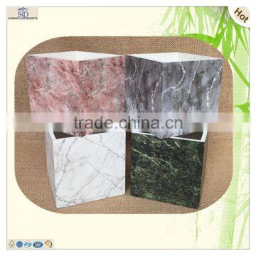 Salable Decorative Painted Printed Pattern Wooden Cubes Box photo-4