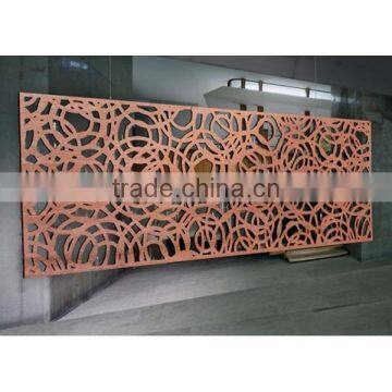 Decorative Carved Facade Panel Aluminum Laser Cut Outdoor Metal Screen photo-4