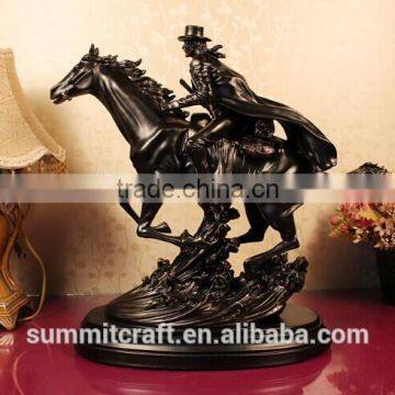 Continental retro resin decoration Knight romania souvenirs