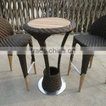 Outdoor Wood Bar Table Furniture photo-3