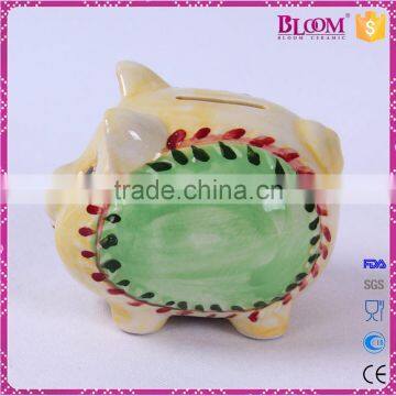 Personalized Pig Shape Ceramic Money Saving Box photo-2