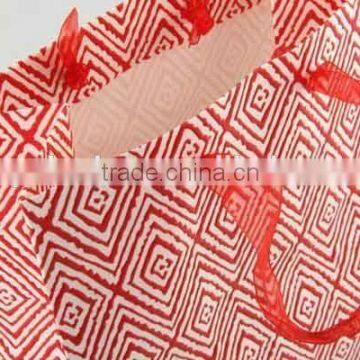 Colorful Shopping Paper Bag Through Foaming Process/Printed Foldable Gift Bag photo-3