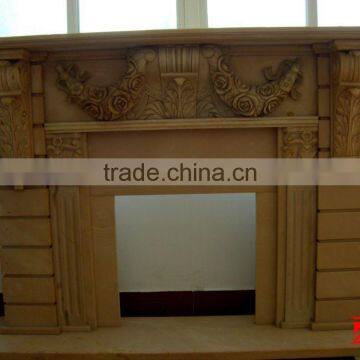 cast stone fireplace mantels