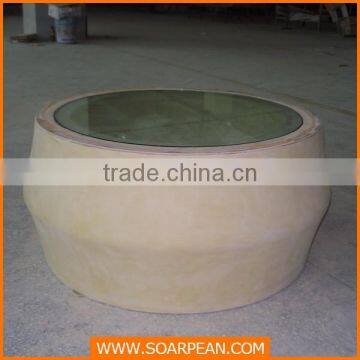 Modern Fiberglass Bamboo Table photo-6