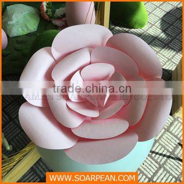 Shopping Mall Artificial Decorative White PVC Flower photo-5