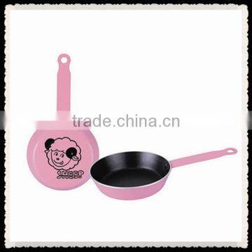 Factory Wholesale Mini Pink Korean Wok Pan