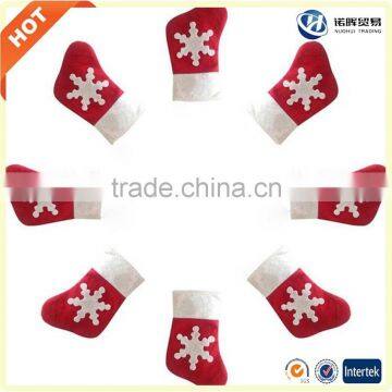 Felt Colorful Design Christmas Sock for Sale photo-2